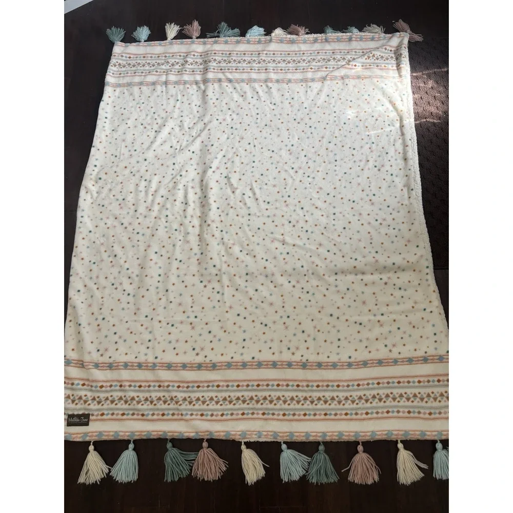 Matilda Jane Just Imagine The Tassels Blanket 60